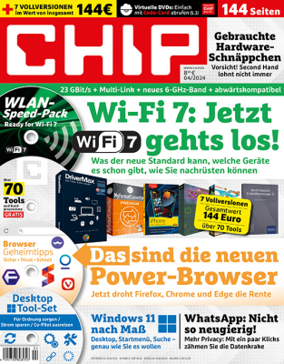 CHIP Plus mit DVD