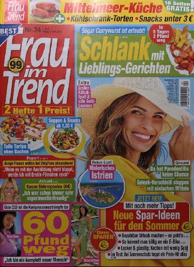Frau im Trend