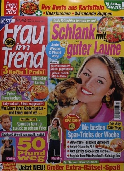 Frau im Trend