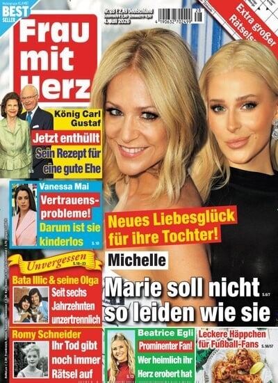 Frau mit Herz