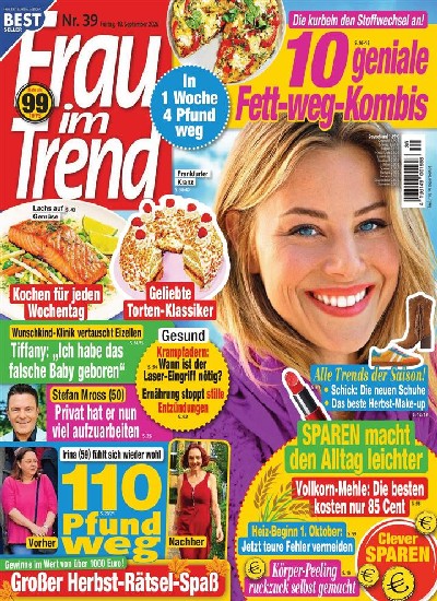 Frau im Trend