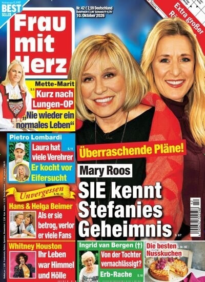 Frau mit Herz